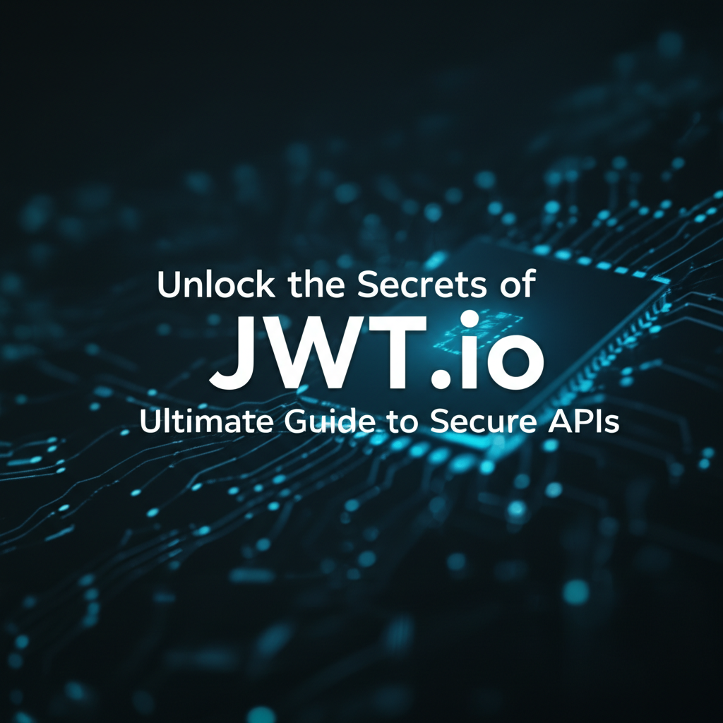 Unlock the Secrets of JWT.io: Ultimate Guide to Secure APIs