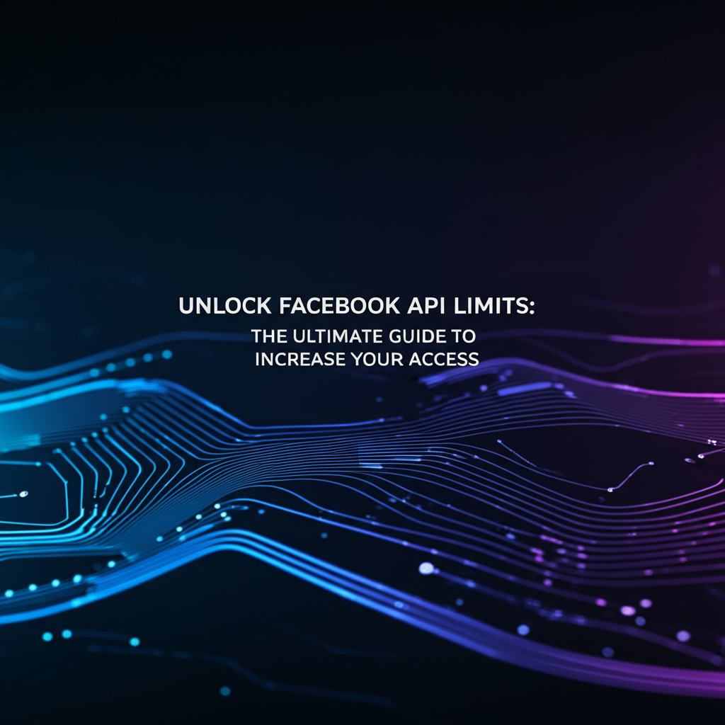 Unlock Facebook API Limits: The Ultimate Guide to Increase Your Access
