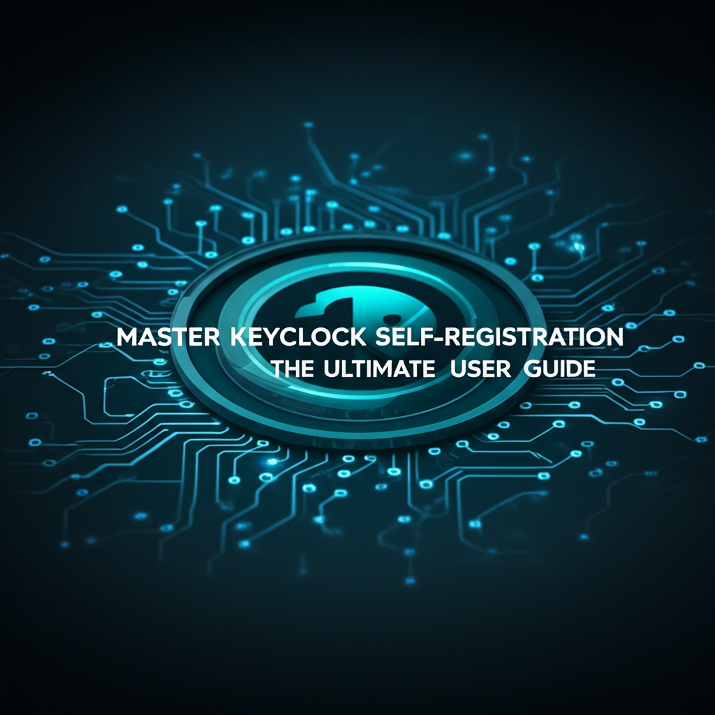 Master Keycloak Self-Registration: The Ultimate User Guide