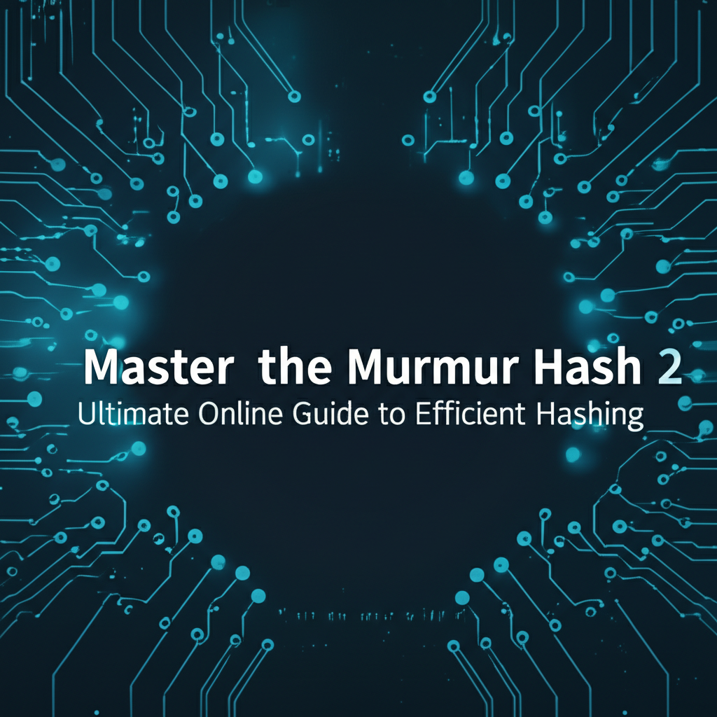 Master the Murmur Hash 2: Ultimate Online Guide to Efficient Hashing