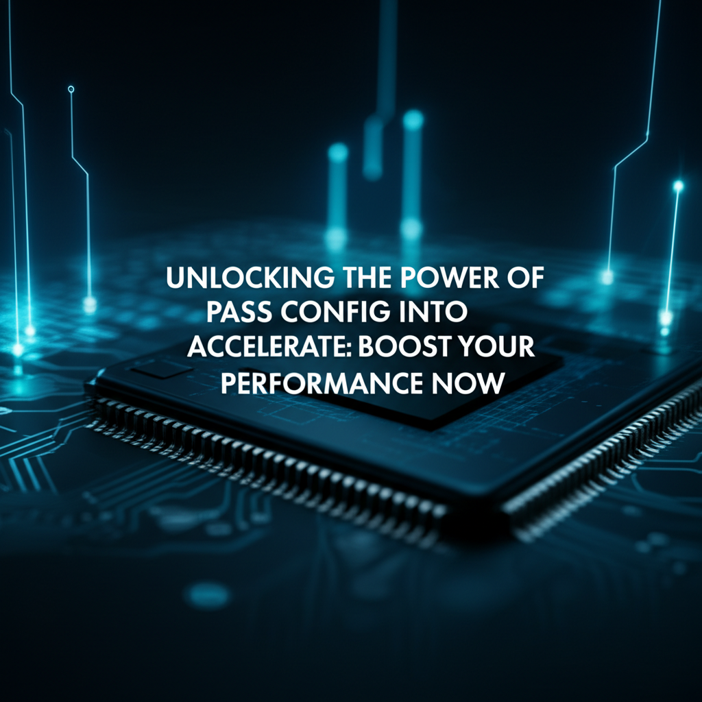 Unlocking the Power of Pass Config into Accelerate: Boost Your Performance Now