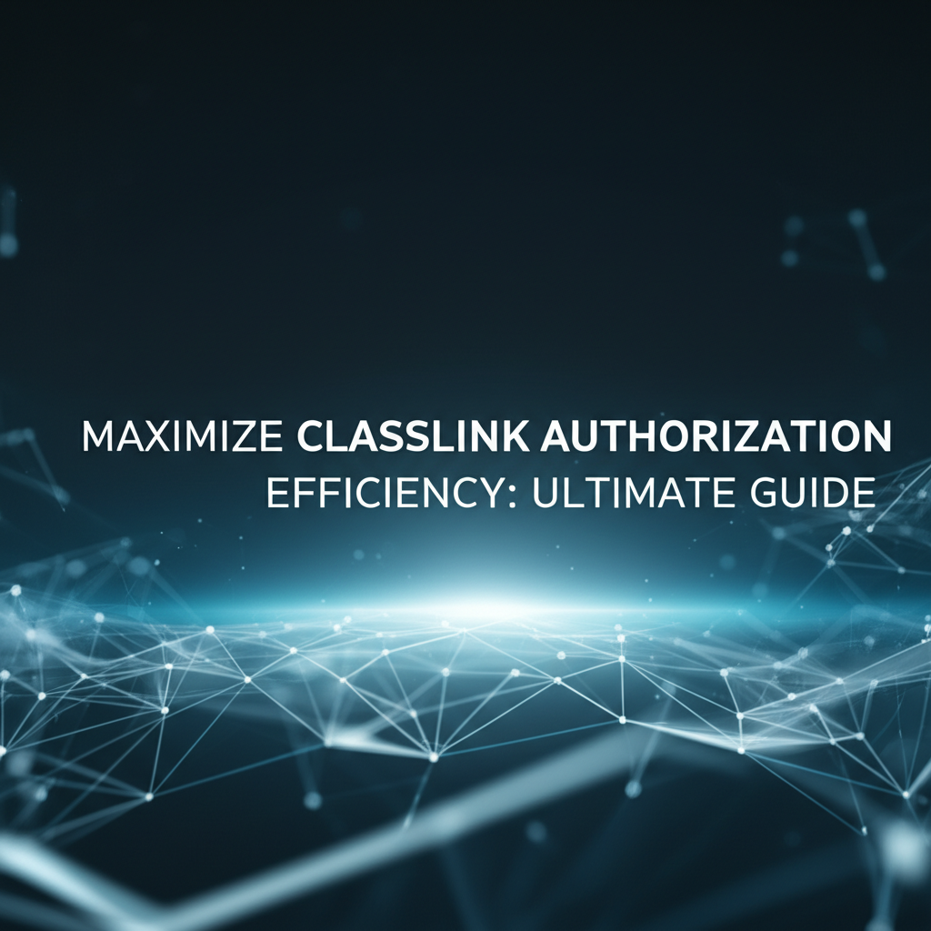 Maximize ClassLink Authorization Endpoint Efficiency: Ultimate Guide