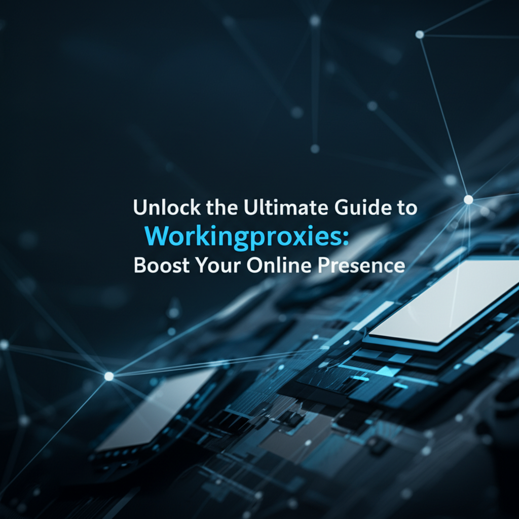 Unlock the Ultimate Guide to Workingproxies: Boost Your Online Presence