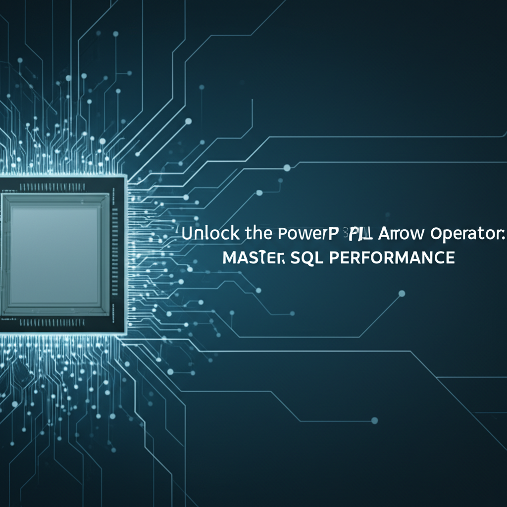 Unlock the Power of PL/SQL Arrow Operator: Master SQL Performance