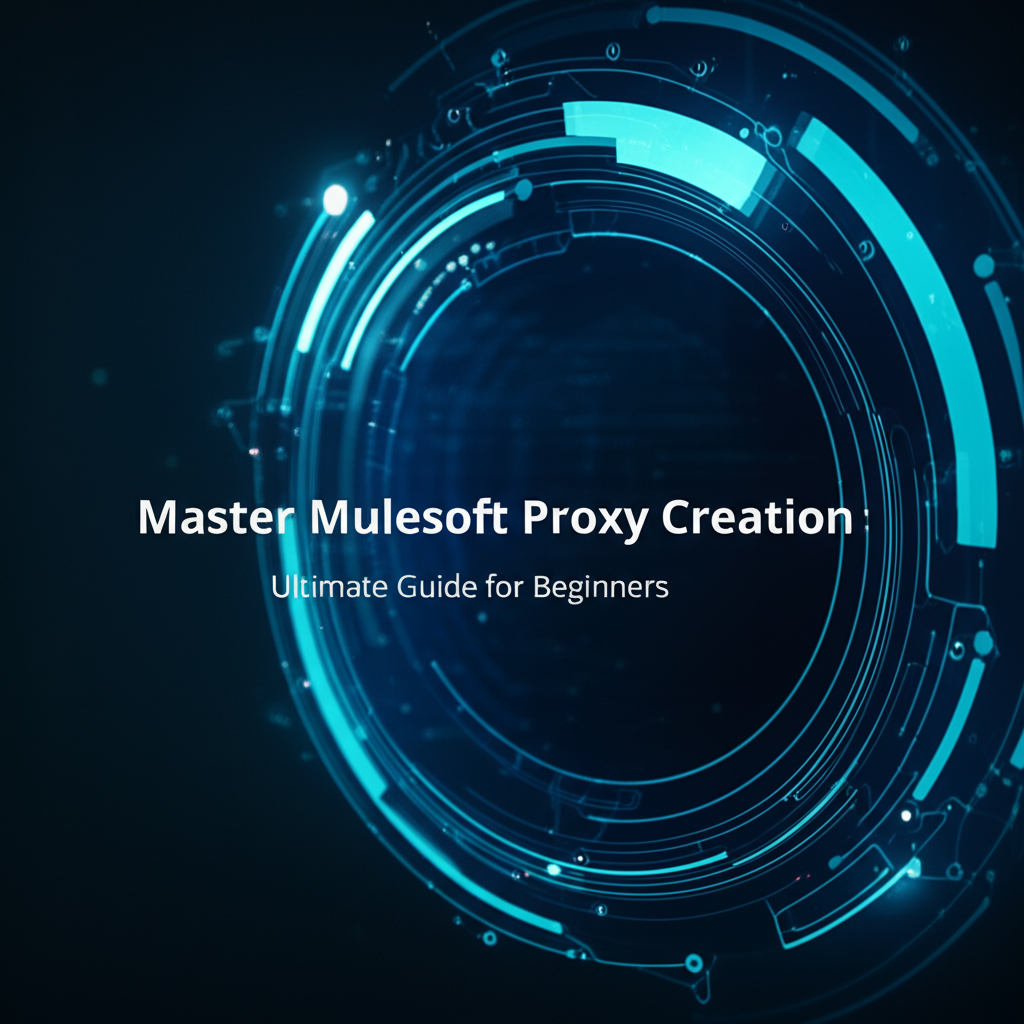 Master Mulesoft Proxy Creation: Ultimate Guide for Beginners