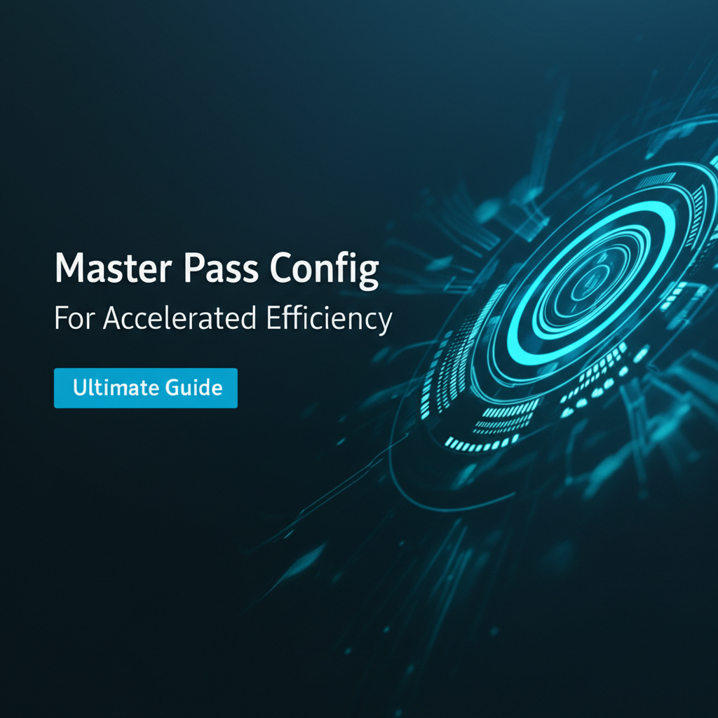 Master Pass Config for Accelerated Efficiency: Ultimate Guide