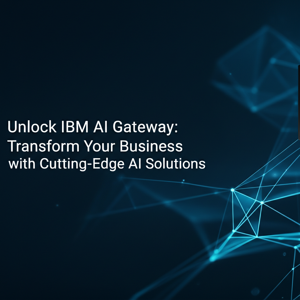 Unlock IBM AI Gateway: Transform Your Business with Cutting-Edge AI Solutions