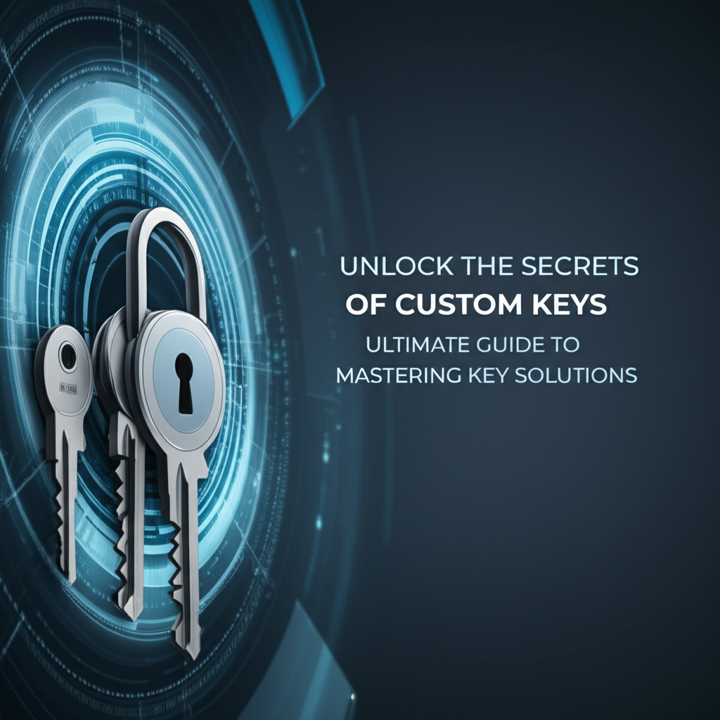 Unlock the Secrets of Custom Keys: Ultimate Guide to Mastering Key Solutions