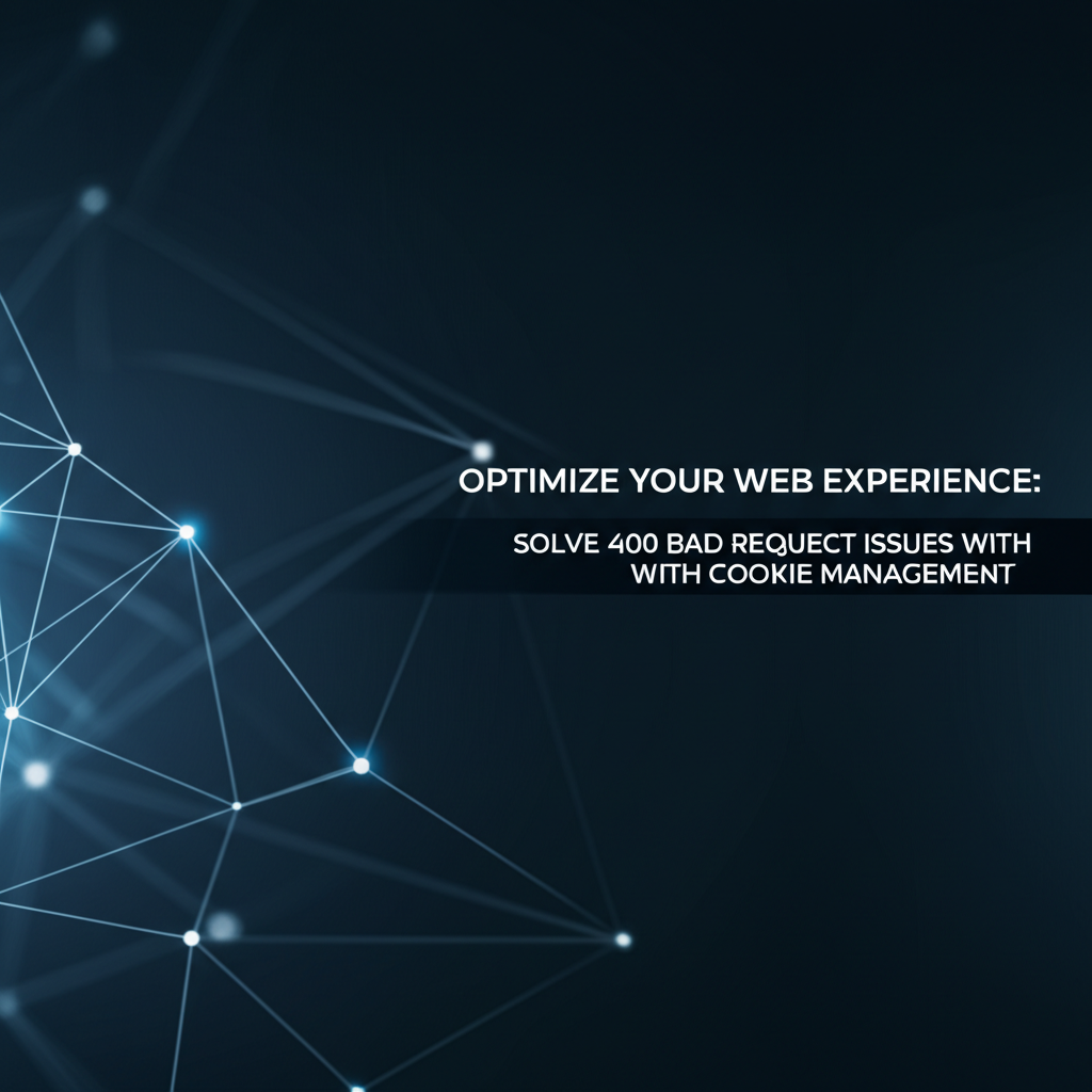 Optimize Your Web Experience: Solve 400 Bad Request Issues with Cookie Management