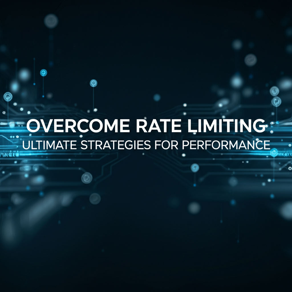 Overcome Rate Limiting: Ultimate Strategies for Performance