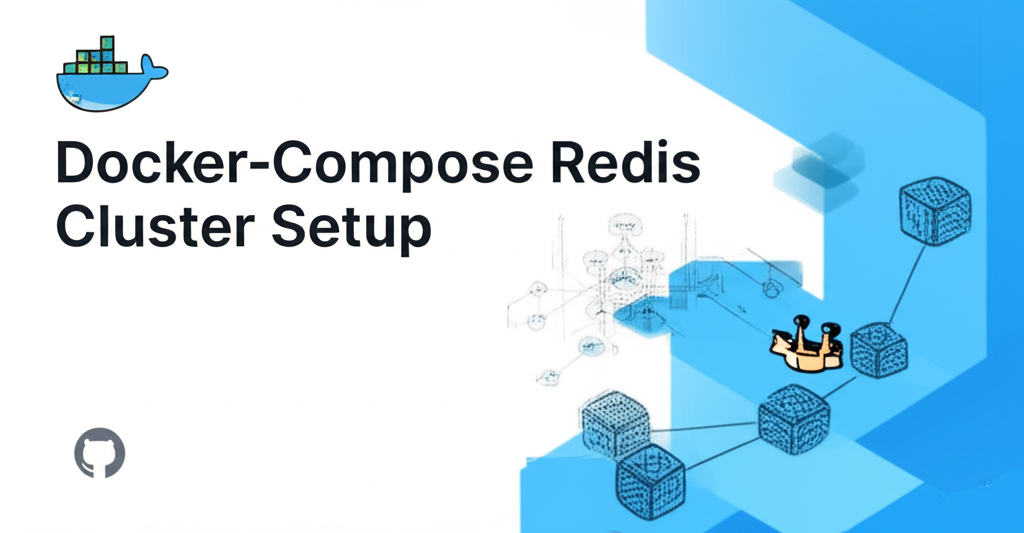 Master Docker-Compose Redis Cluster Setup on GitHub