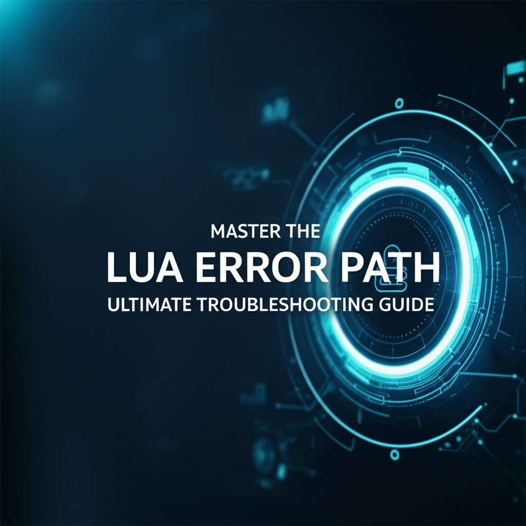 Master the Lua Error Path: Ultimate Troubleshooting Guide