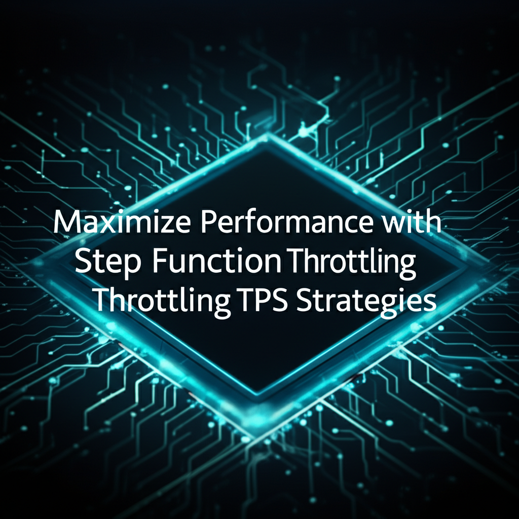 Maximize Performance with Step Function Throttling TPS Strategies