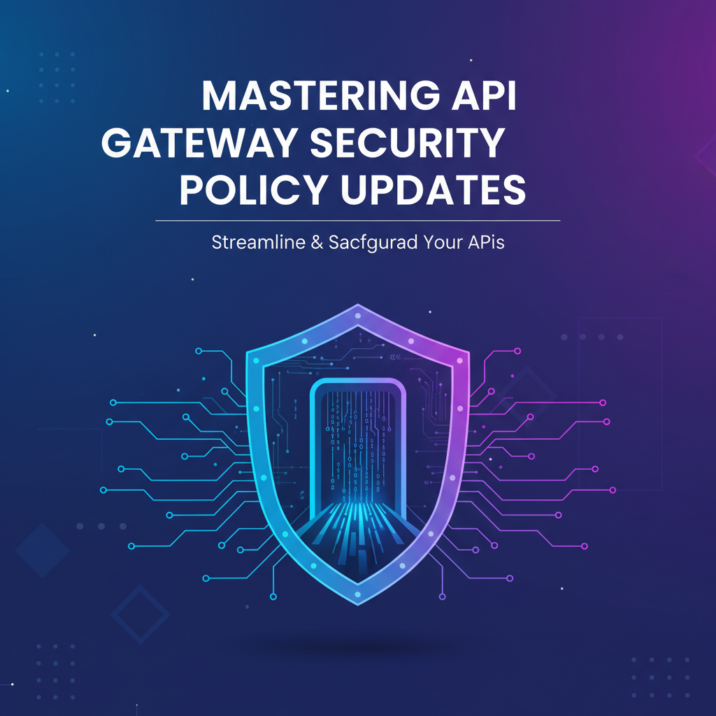 Mastering API Gateway Security Policy Updates