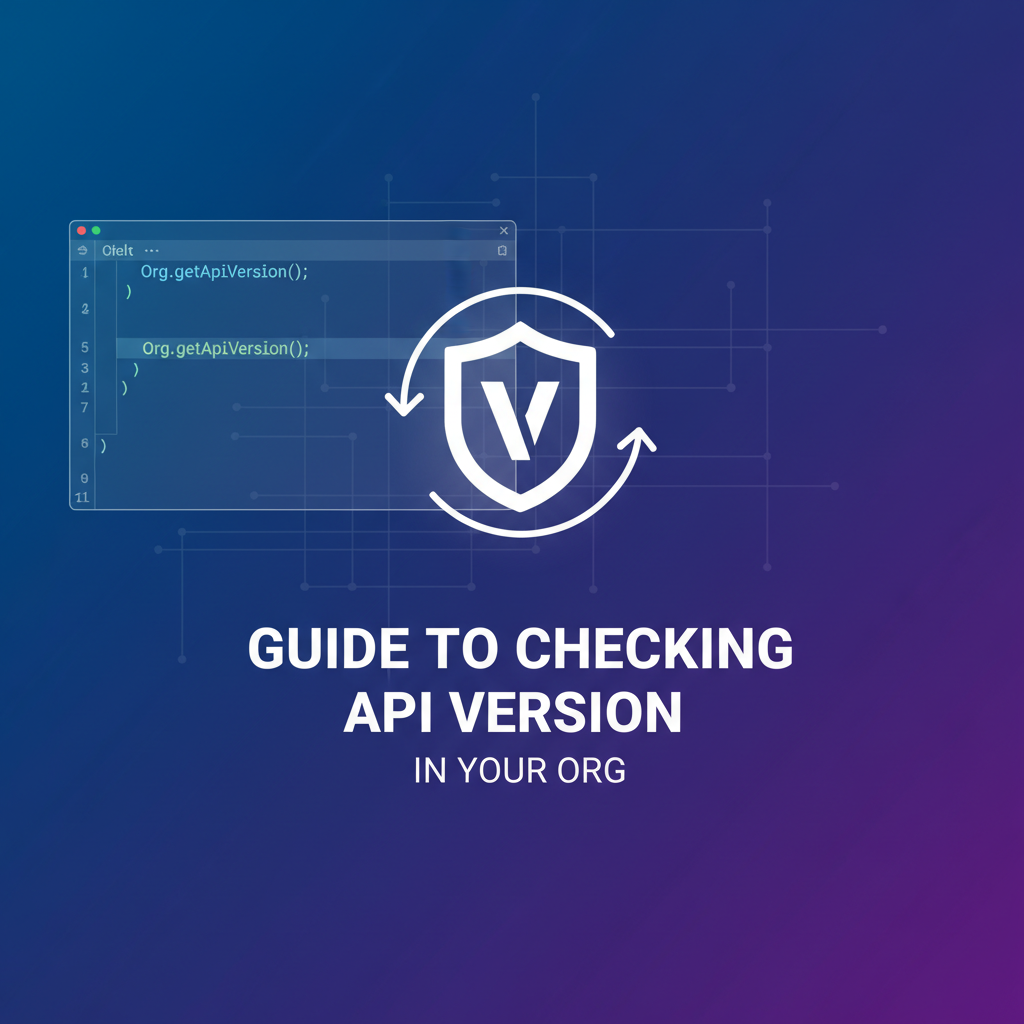 Guide to Checking API Version in Your Org