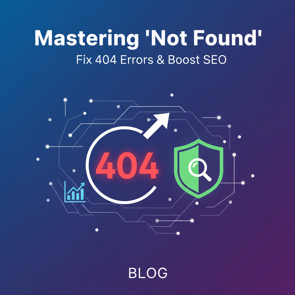 Mastering 'Not Found': Fix 404 Errors & Boost SEO