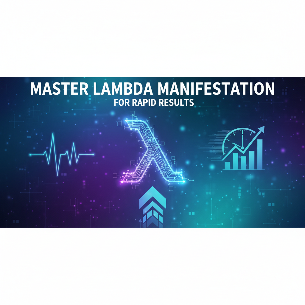 Master Lambda Manifestation for Rapid Results