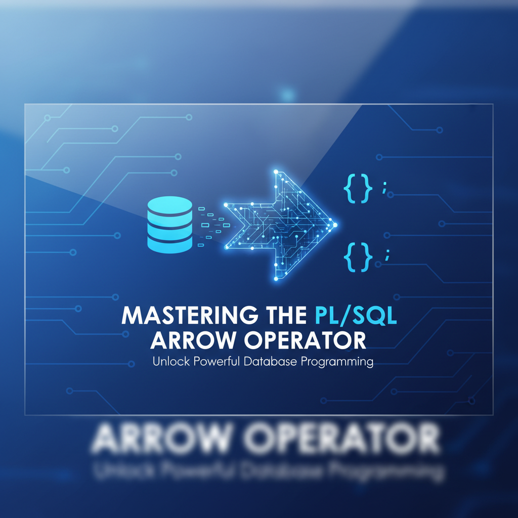 Mastering the PL/SQL Arrow Operator