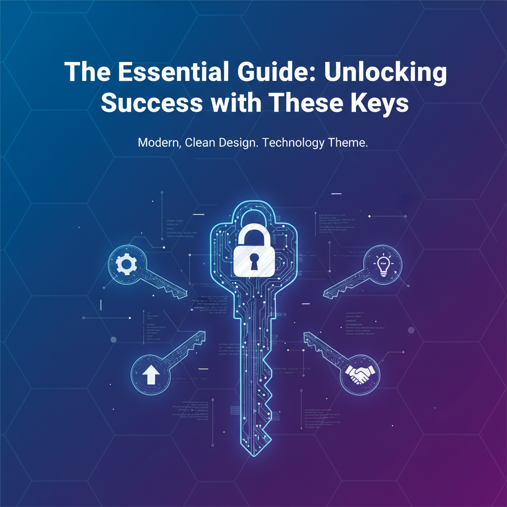 The Essential Guide: Unlocking Success with These Keys