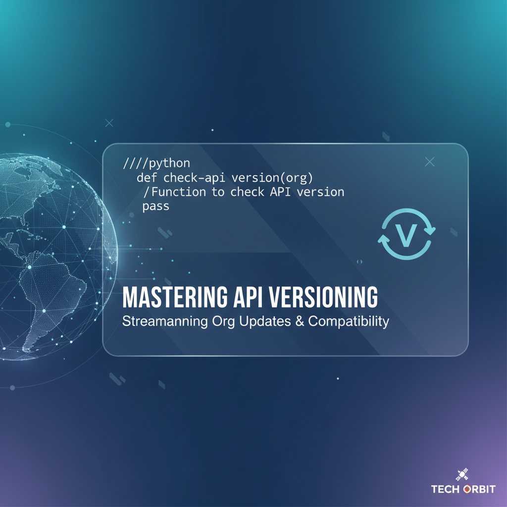 Mastering Checking API Version in the Org