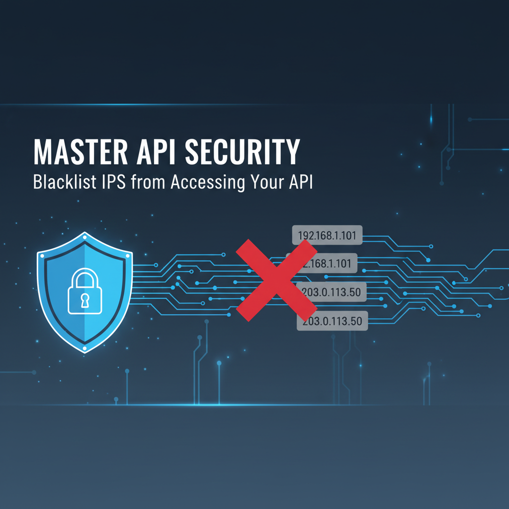 Master API Security: Blacklist IPs from Accessing Your API
