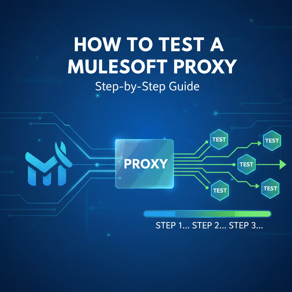 How to Test a MuleSoft Proxy: Step-by-Step Guide