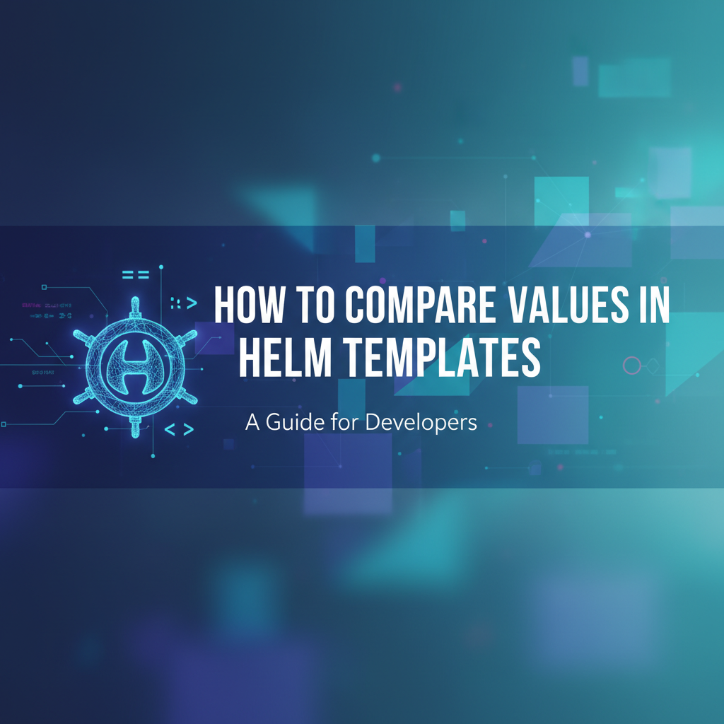 How to Compare Values in Helm Templates