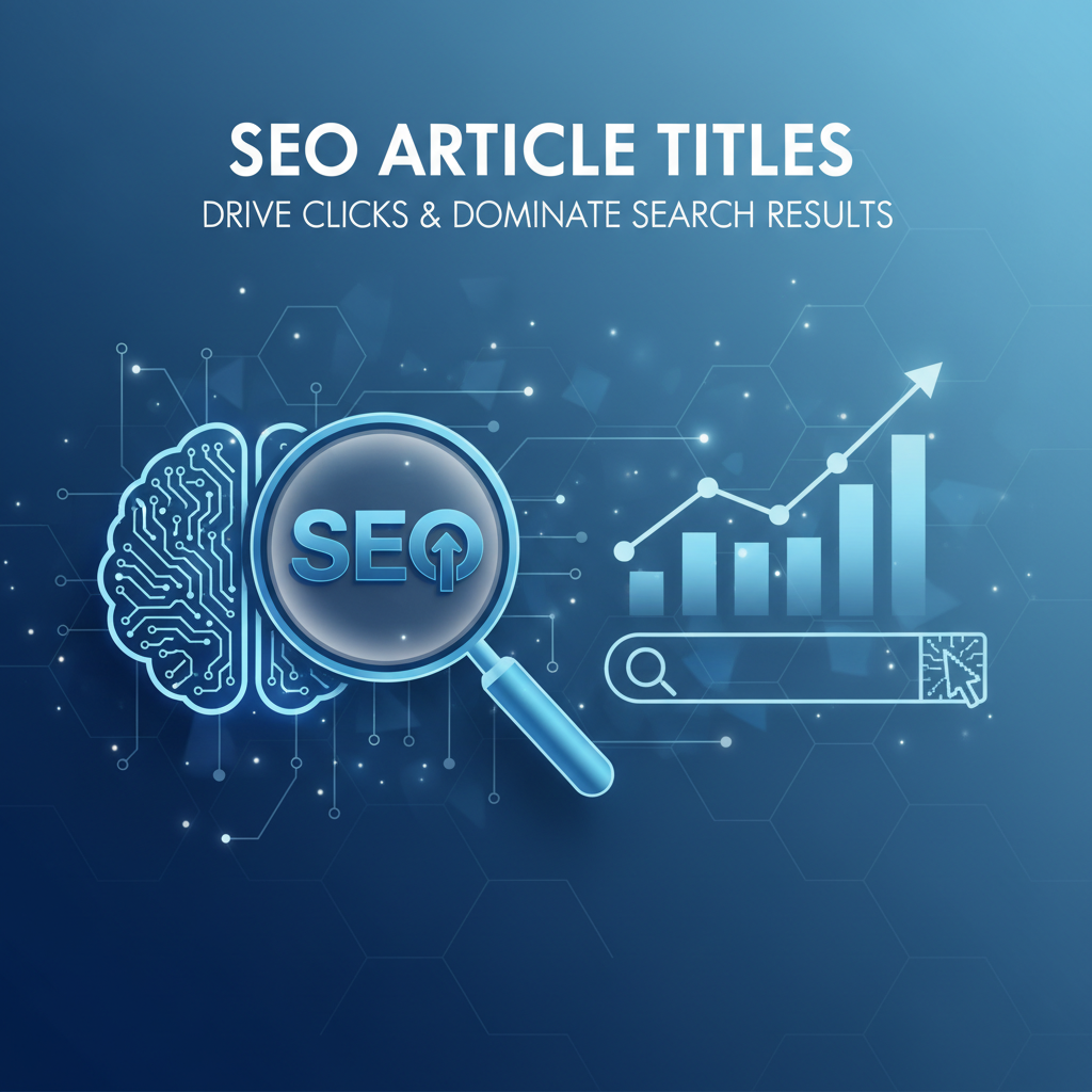 SEO Article Titles: Drive Clicks & Dominate Search Results