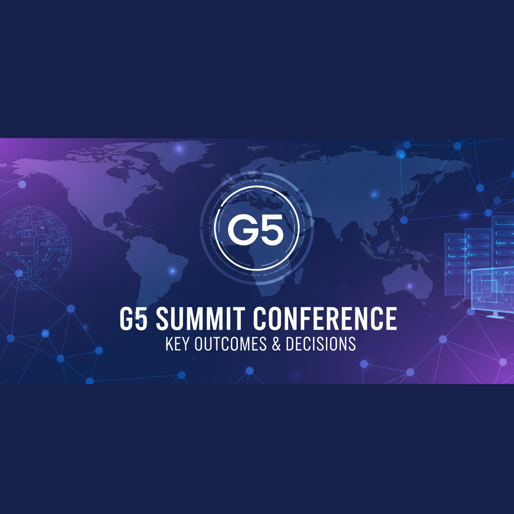 G5 Summit Conference: Key Outcomes & Decisions
