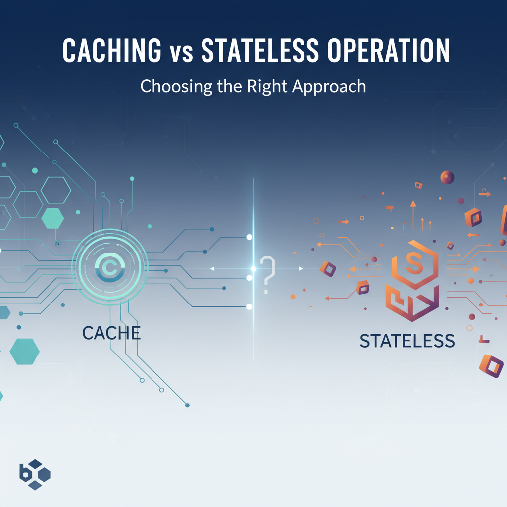Caching vs Stateless Operation: Choosing the Right Approach