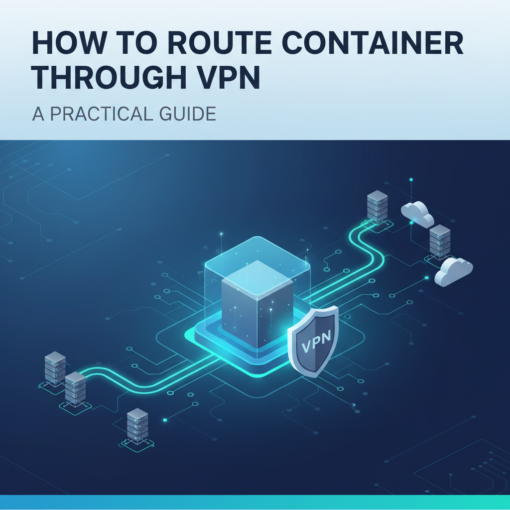 How to Route Container Through VPN: A Practical Guide