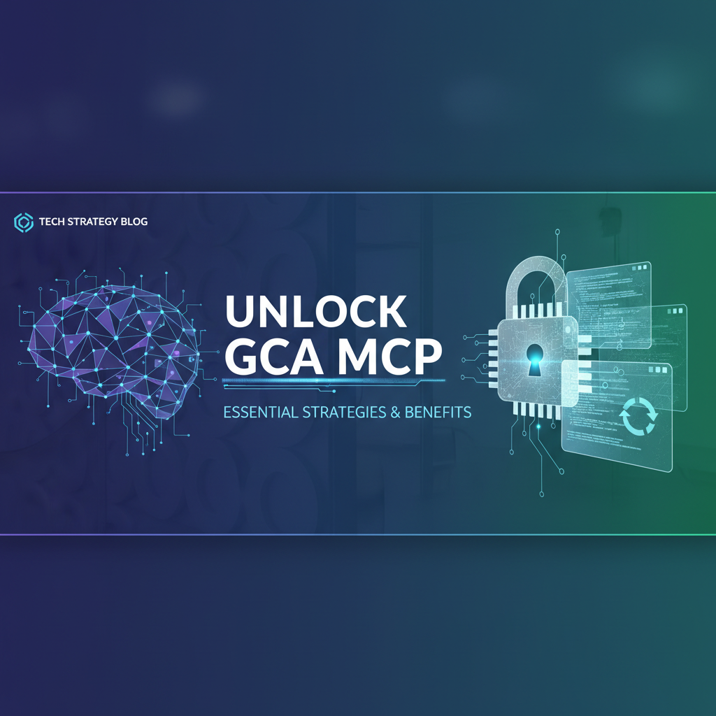 Unlock GCA MCP: Essential Strategies & Benefits