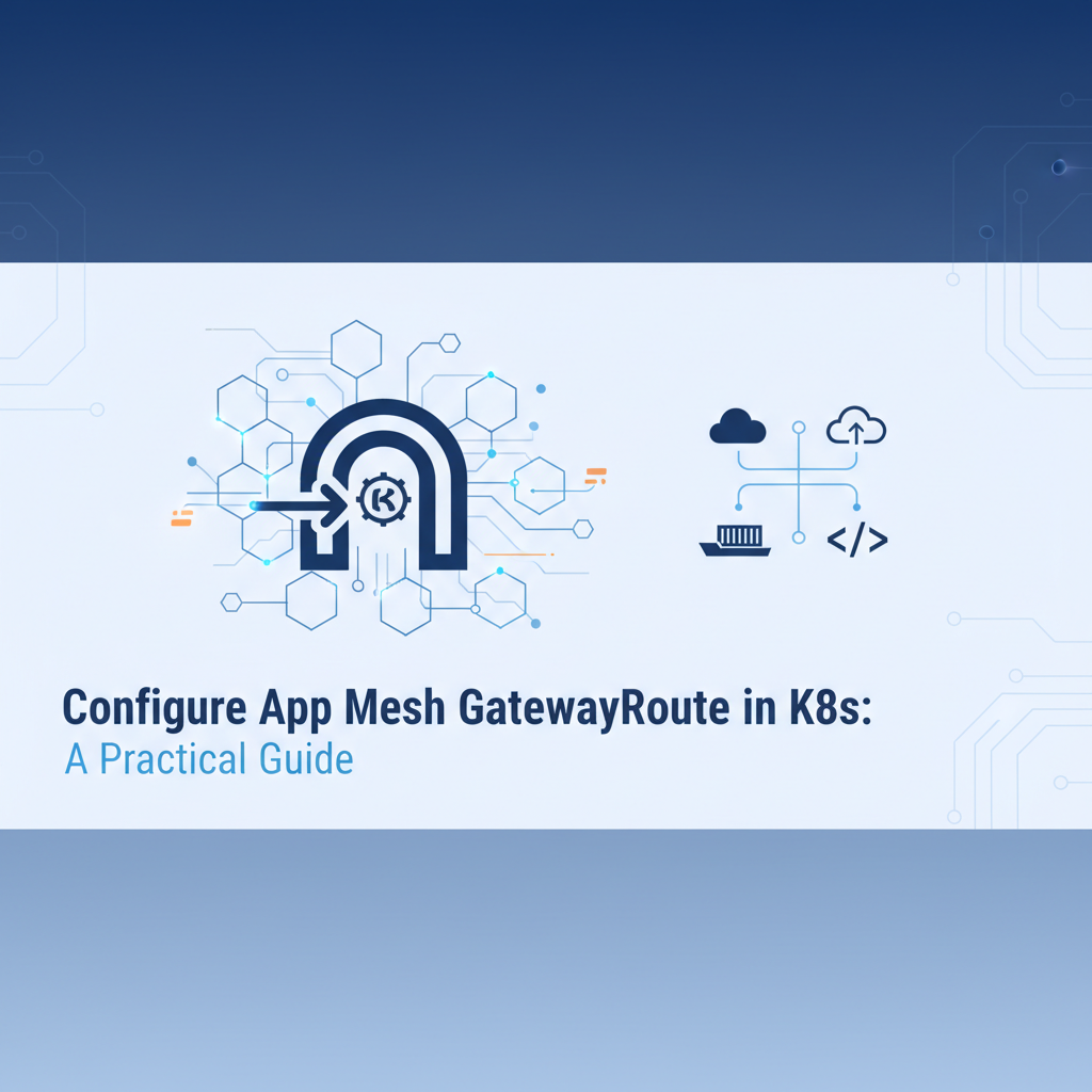 Configure App Mesh GatewayRoute in K8s: A Practical Guide