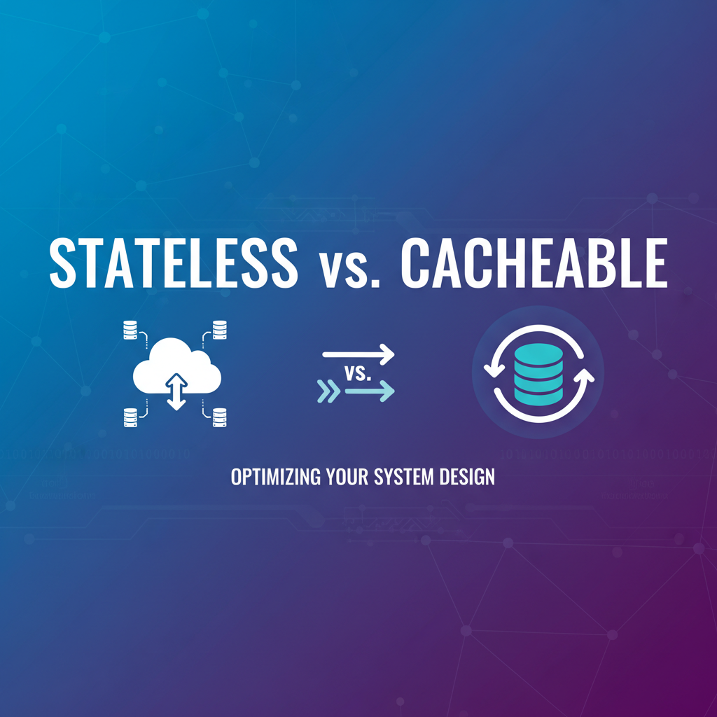Stateless vs Cacheable: Optimizing Your System Design