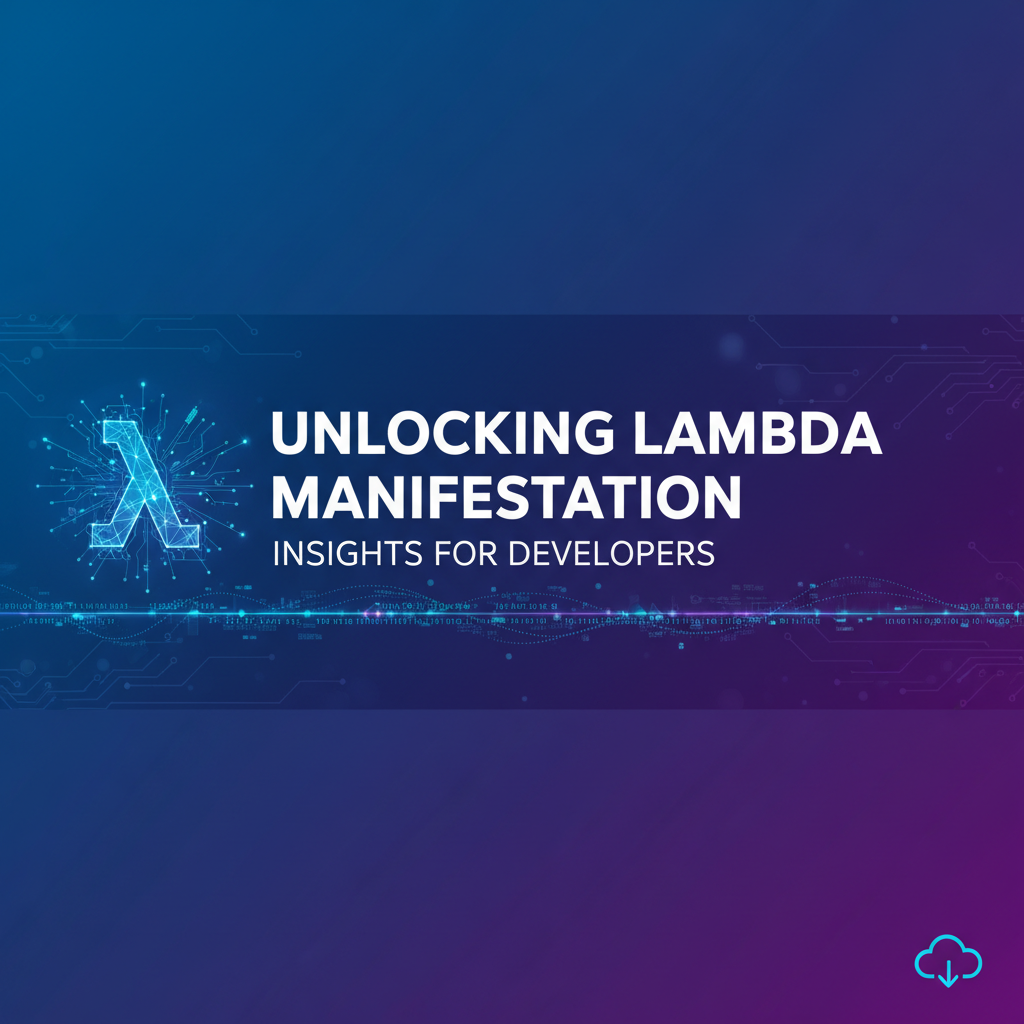 Unlocking Lambda Manisfestation: Insights for Developers