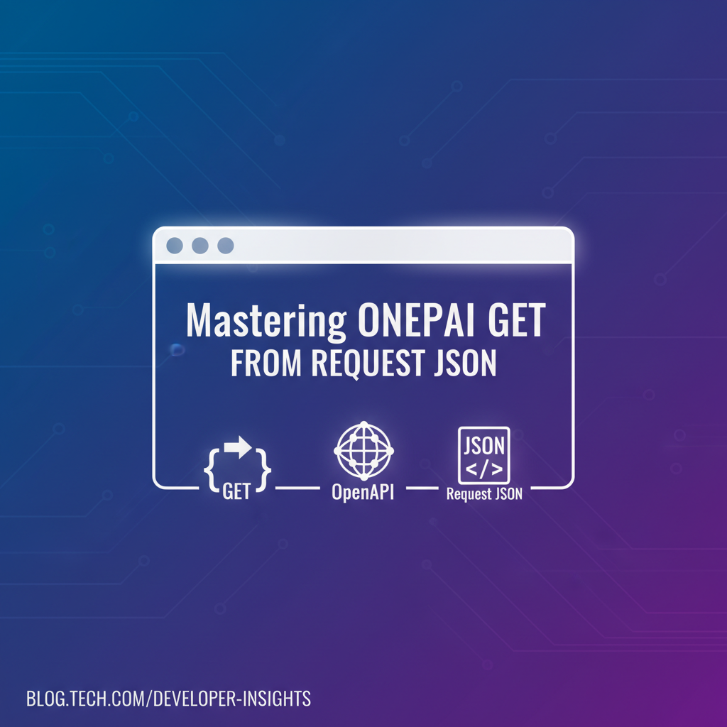 Mastering OpenAPI Get from Request JSON