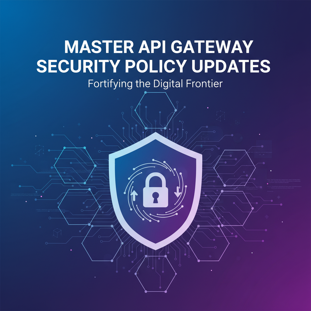 Master API Gateway Security Policy Updates