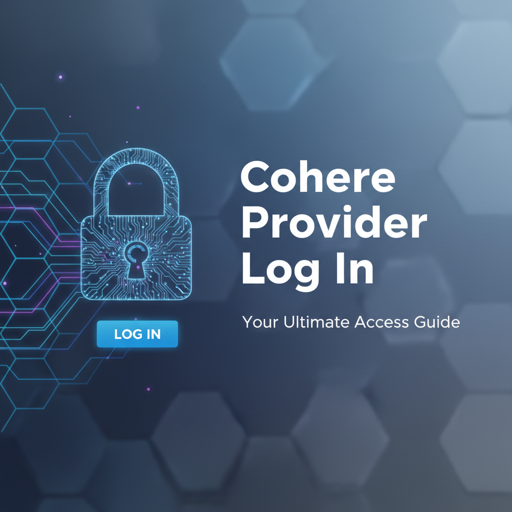 Cohere Provider Log In: Your Ultimate Access Guide