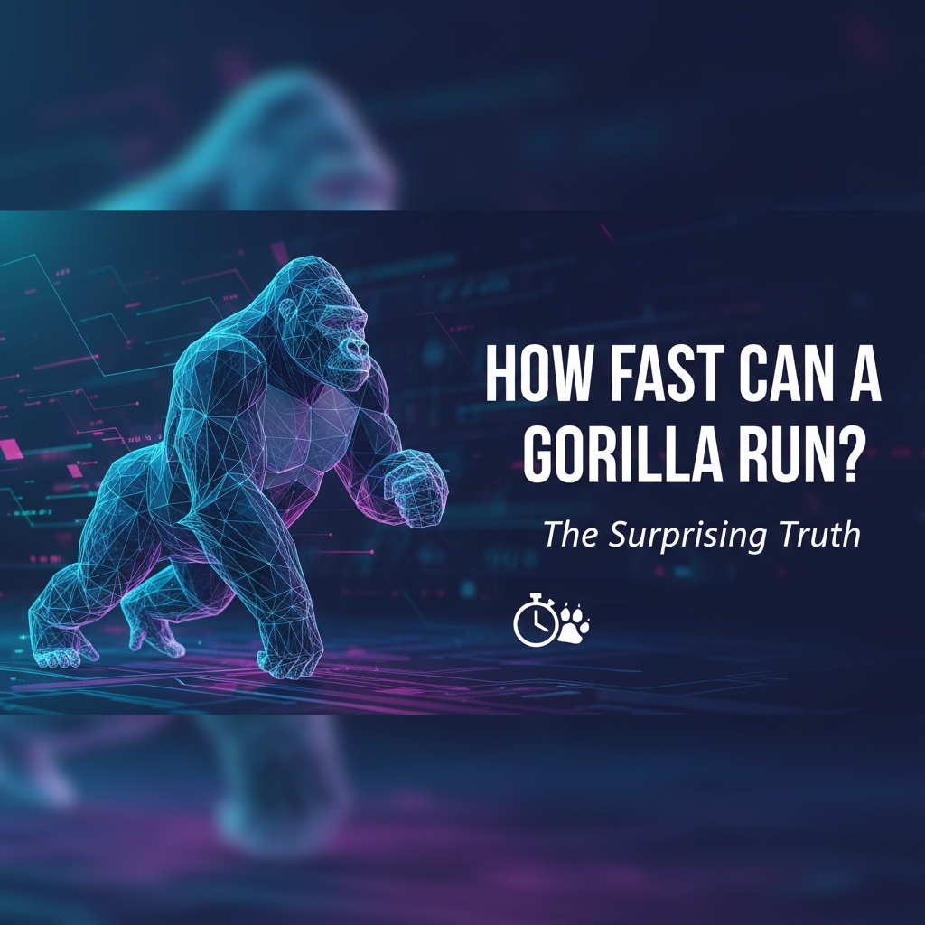 How Fast Can a Gorilla Run? The Surprising Truth