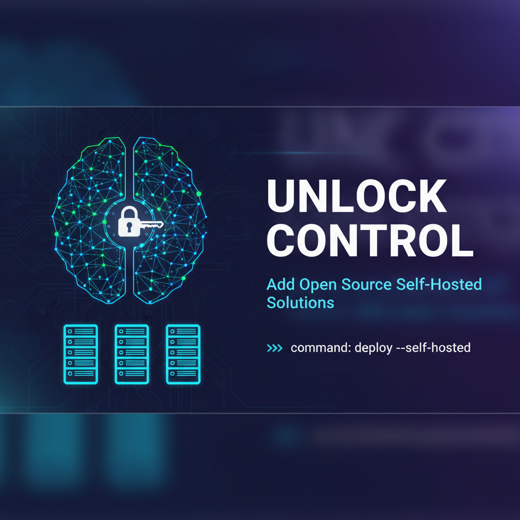 Unlock Control: Add Open Source Self-Hosted Solutions