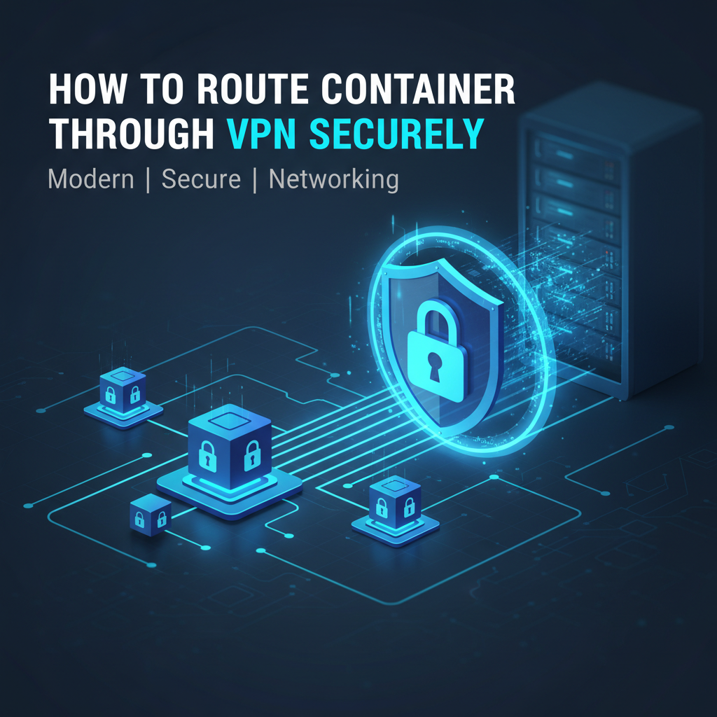 How to Route Container Through VPN Securely