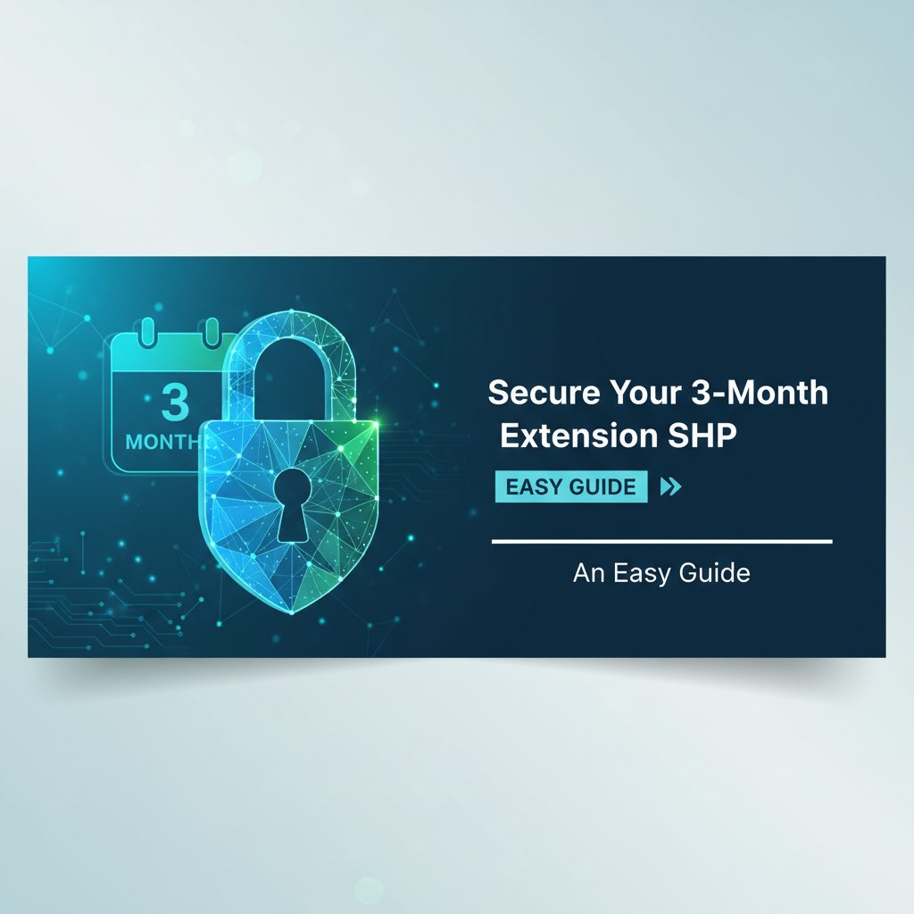 Secure Your 3-Month Extension SHP: An Easy Guide