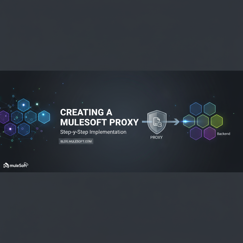 Creating a MuleSoft Proxy: Step-by-Step Implementation