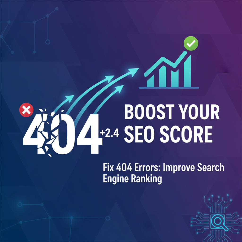 Fix 404 Errors: Boost Your -2.4 SEO Score