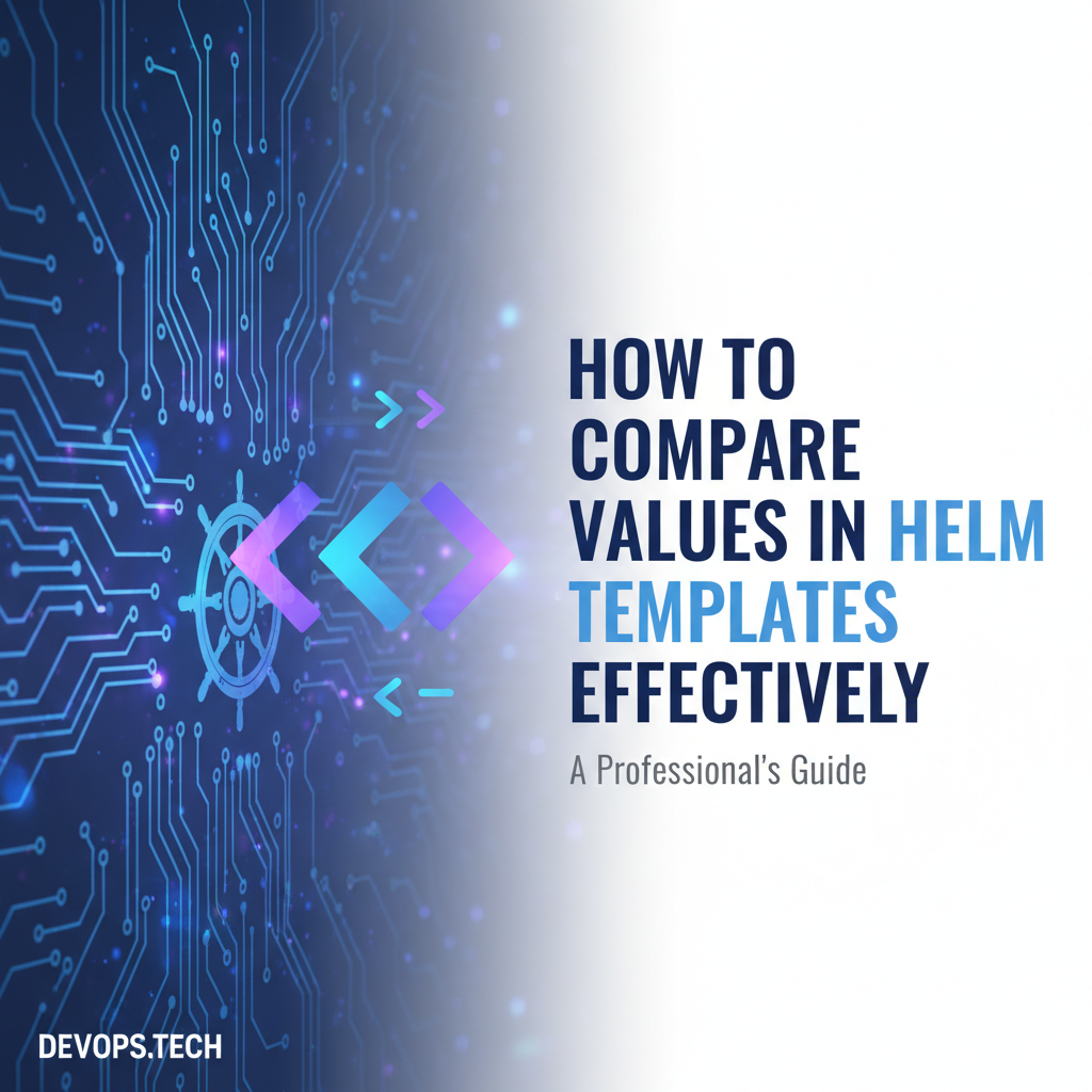 How to Compare Values in Helm Templates Effectively