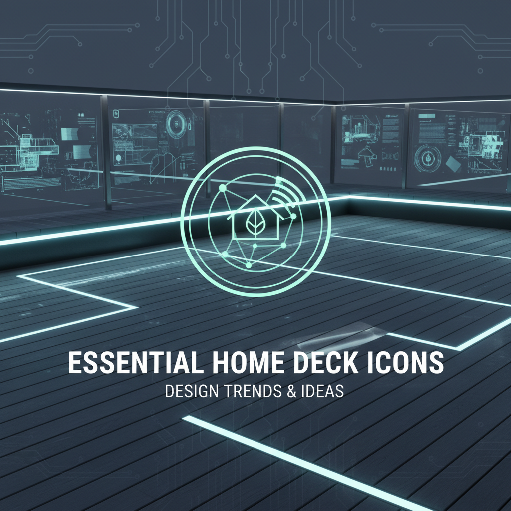 Essential Home Deck Icons: Design Trends & Ideas