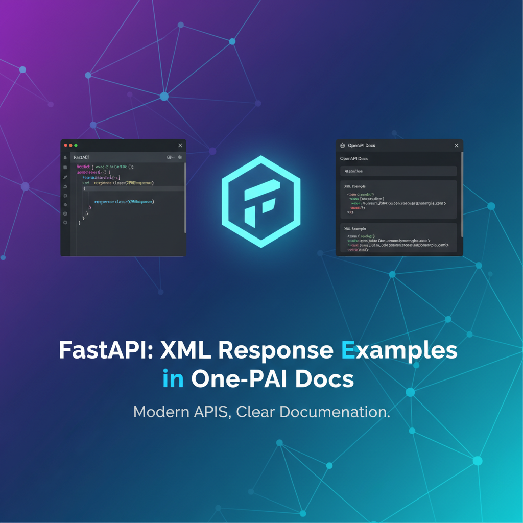 FastAPI: Showing XML Response Examples in OpenAPI Docs