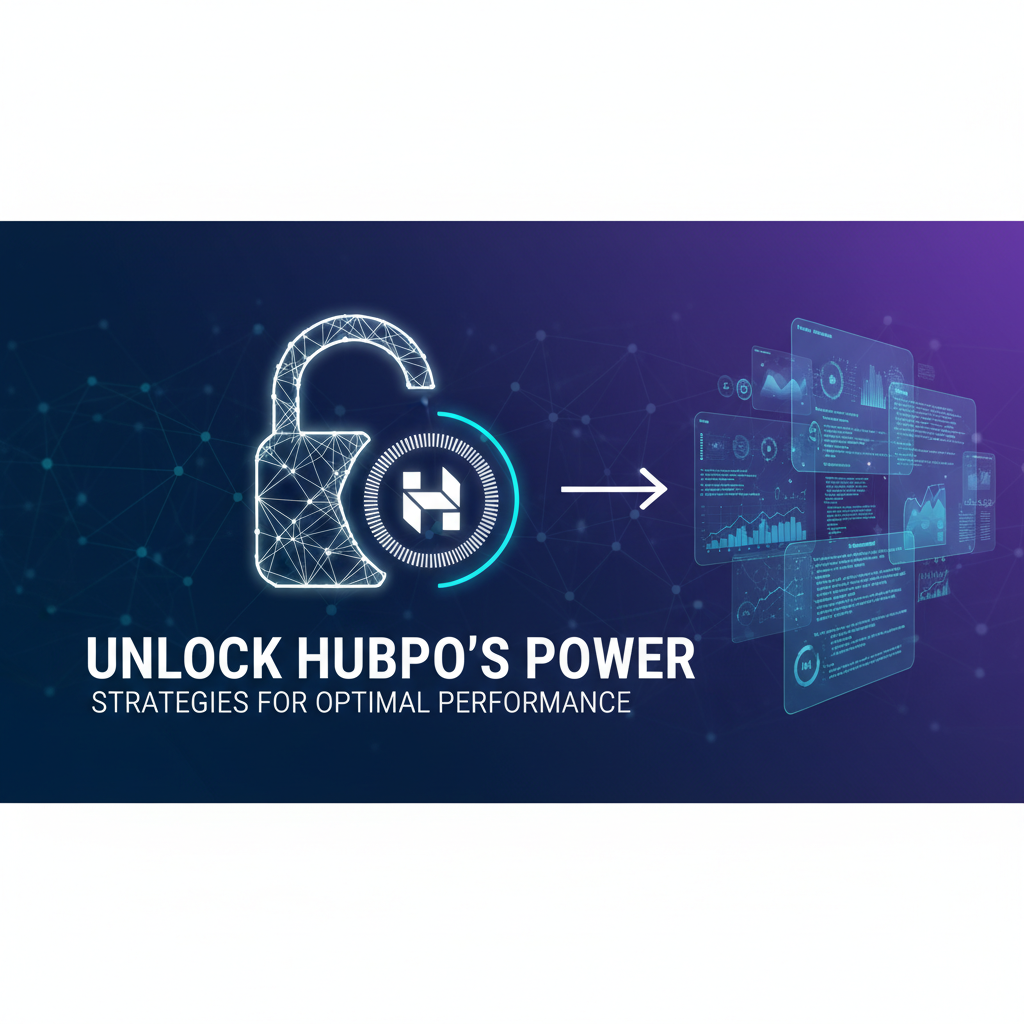 Unlock Hubpo's Power: Strategies for Optimal Performance