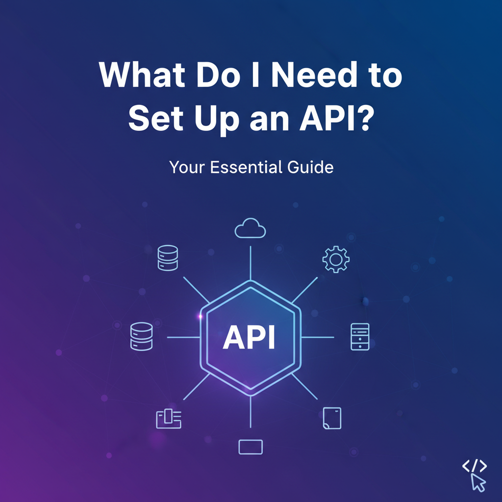 What Do I Need to Set Up an API? Your Essential Guide