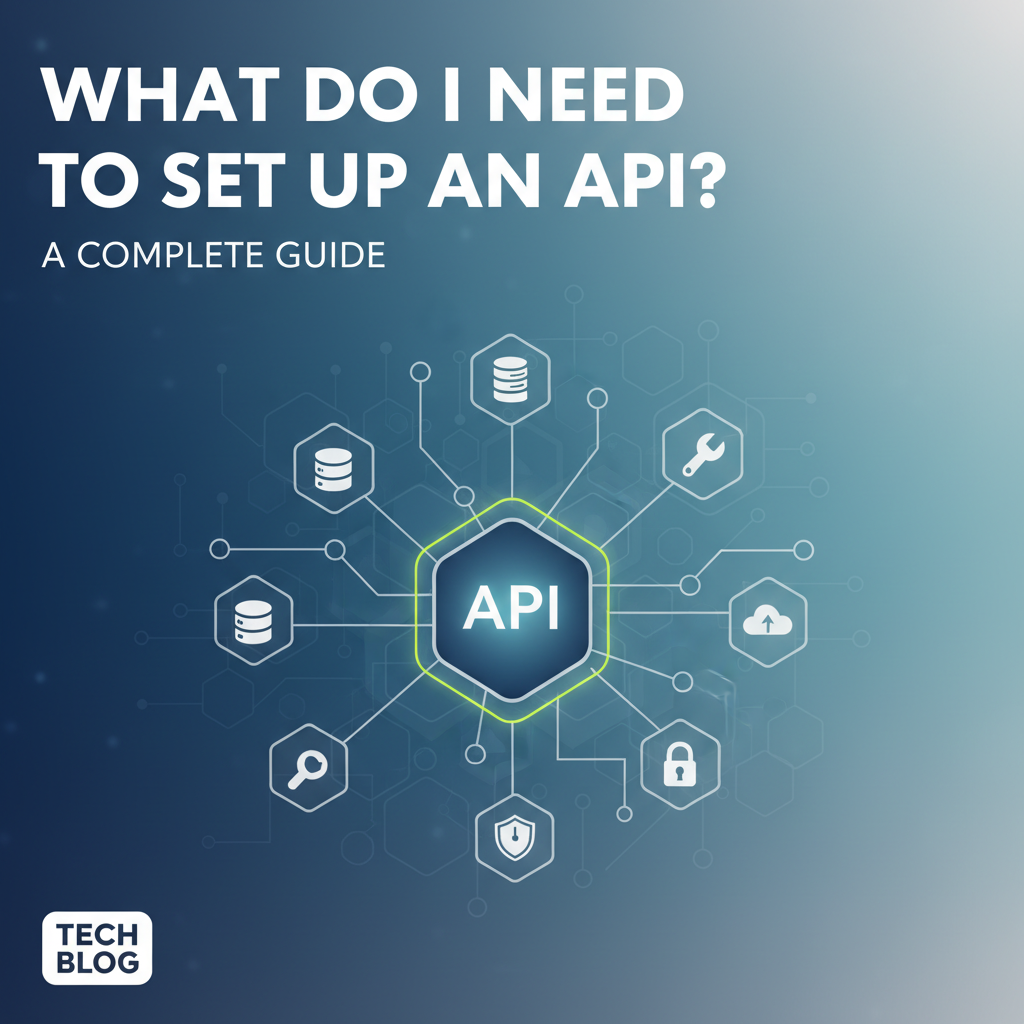 What Do I Need to Set Up an API: A Complete Guide